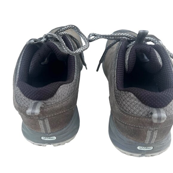Merrell Women's Suede Hiking Shoes Size 7.5 Q Form 2 Gray, Taupe Durable & Comfy - Picture 3 of 9